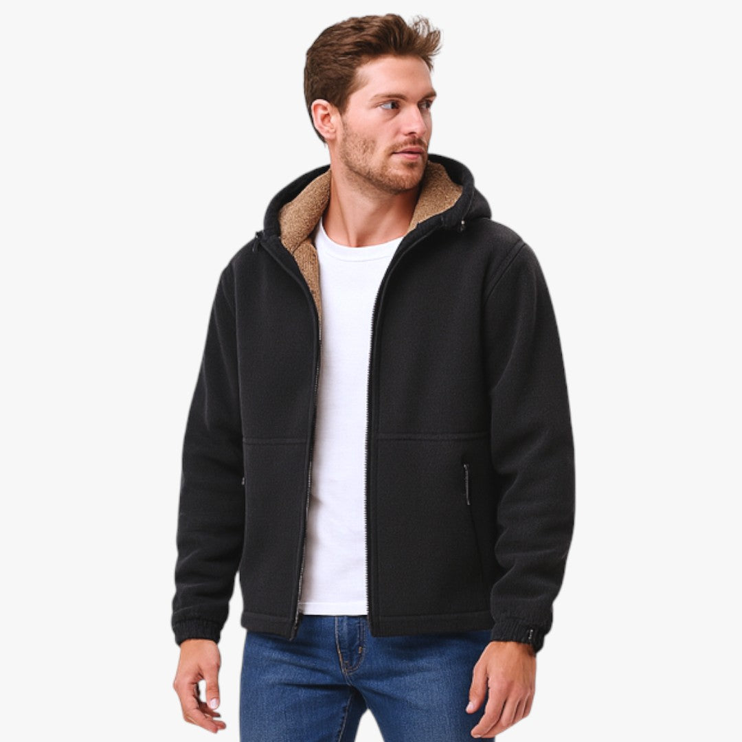Kai | Hettejakke med fôr, glidelås og lommer for menn