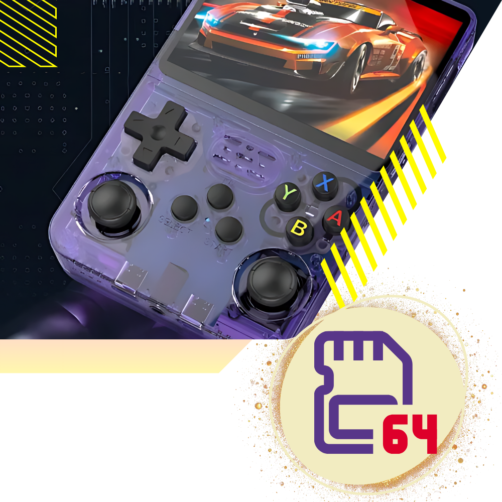 Consola portátil retro con múltiples emuladores 