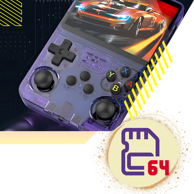 Consola portátil retro con múltiples emuladores 
