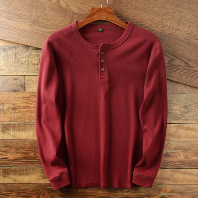 Camisa clásica de manga larga para hombre