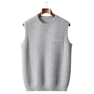 Turtleneck Vest 100% Cashmere