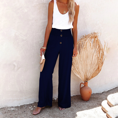 FARA | Pantalones elegantes de cintura alta