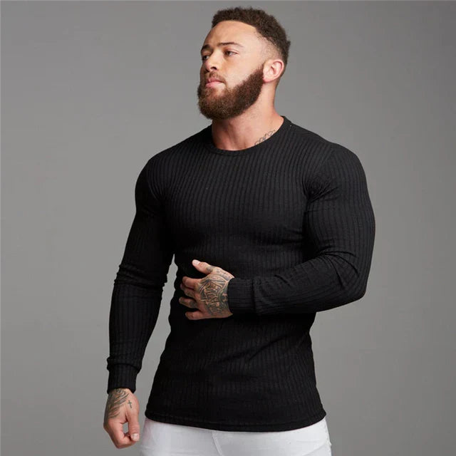 Suéter de cachemira de alta calidad para hombre.
