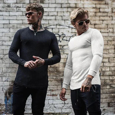 Suéter de cachemira de alta calidad para hombre.