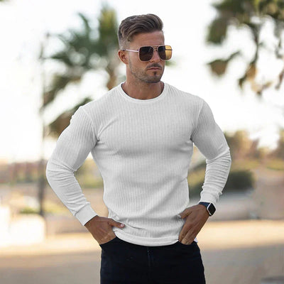 Suéter de cachemira de alta calidad para hombre.