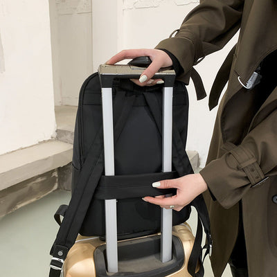 Urbanchic Trendsetter Laptop Backpack - Leisure Travel, Business - Travel Detail - Large Capacity