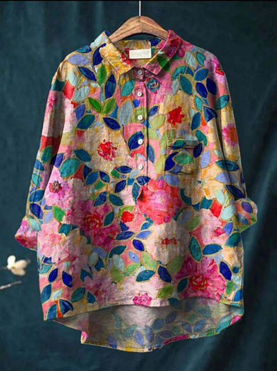 Blusa floral para mujer Harmine