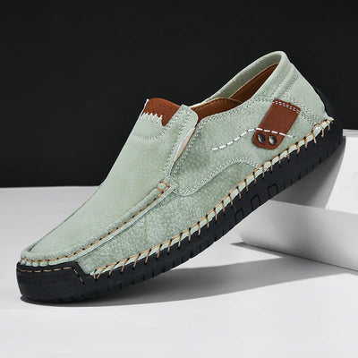 Chaussures en cuir avec semelles antidérapantes