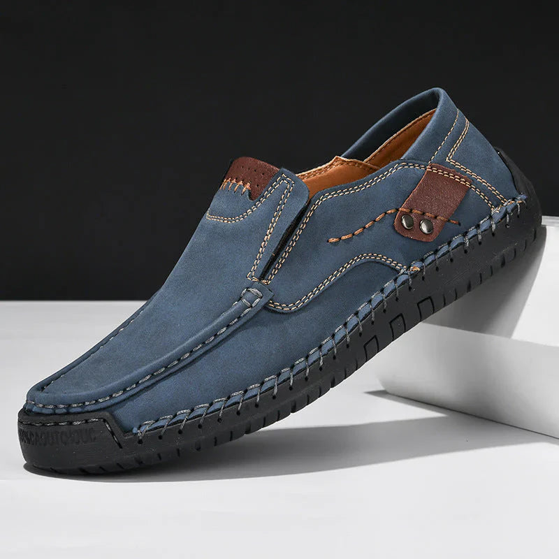 Chaussures en cuir avec semelles antidérapantes