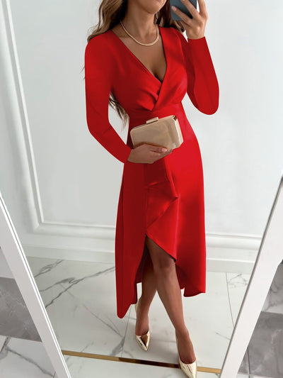 Gaby - Elegante vestido de mujer en tejido suave