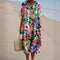 Vestido de verano para mujer - Estampado floral ligero - Elegante y cómodo