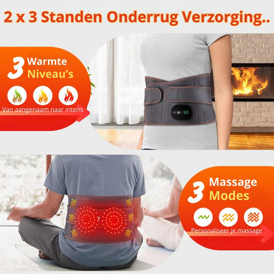 Infrarød varme - korsrygg