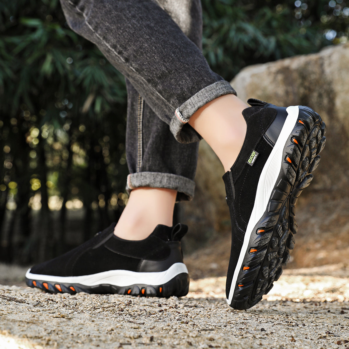 OrthoFlex - Zapatos ortopédicos cómodos para hombre