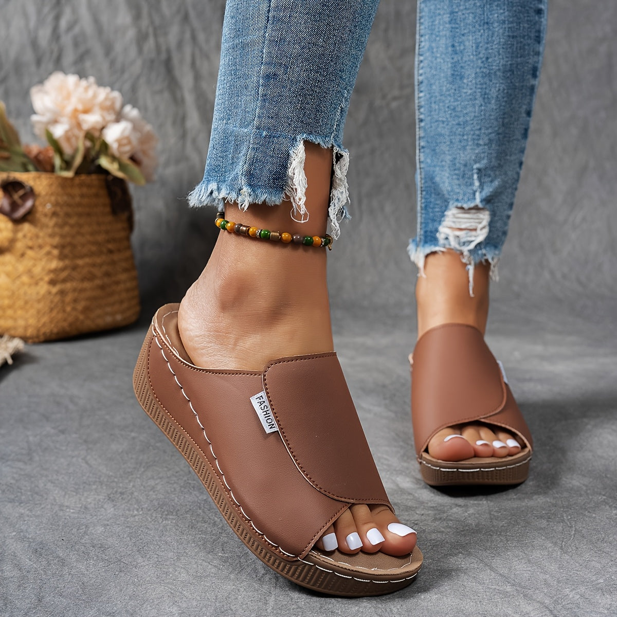 OrthoStride - Sandalias cómodas para mujer con soporte ortopédico 
