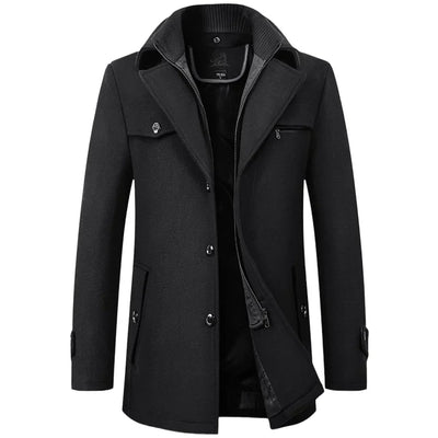 Maximilian | Manteau classique pour homme en laine