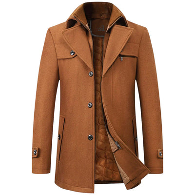 Maximilian | Manteau classique pour homme en laine