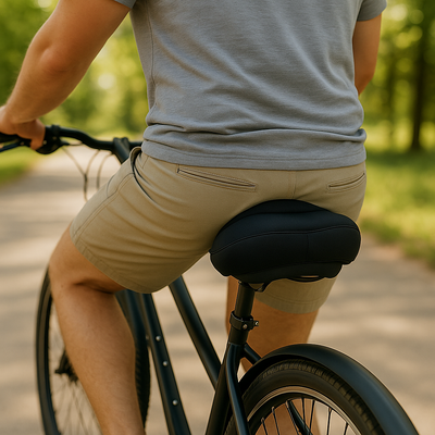 Housse de coussin de vélo en gel