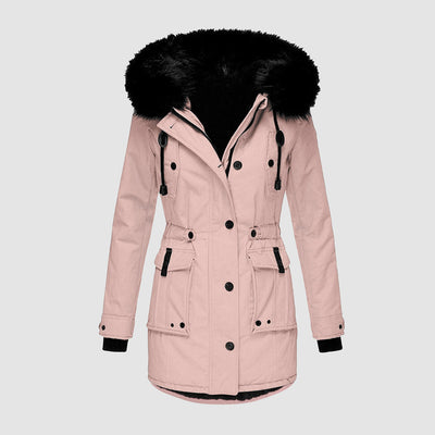 Chaqueta de invierno elegante y cálida: elegante y cómoda.