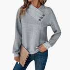 Højhalset sweater til kvinder