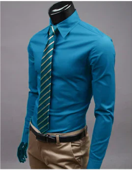 Wilhelm | Camisa de corte entallado para hombre, ideal para oficina y uso casual.