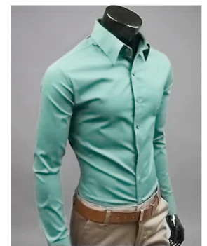 Wilhelm | Camisa de corte entallado para hombre, ideal para oficina y uso casual.