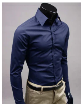 Wilhelm | Camisa de corte entallado para hombre, ideal para oficina y uso casual.