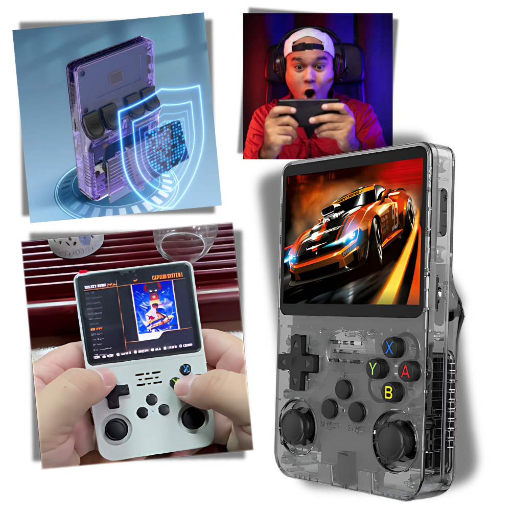 Consola portátil retro con múltiples emuladores 