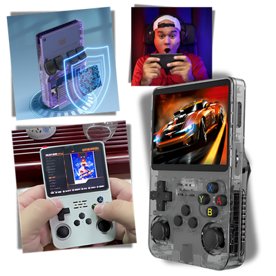 Consola portátil retro con múltiples emuladores 