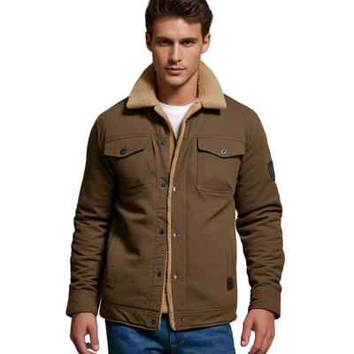 Derrick - Veste bombardier vintage pour homme
