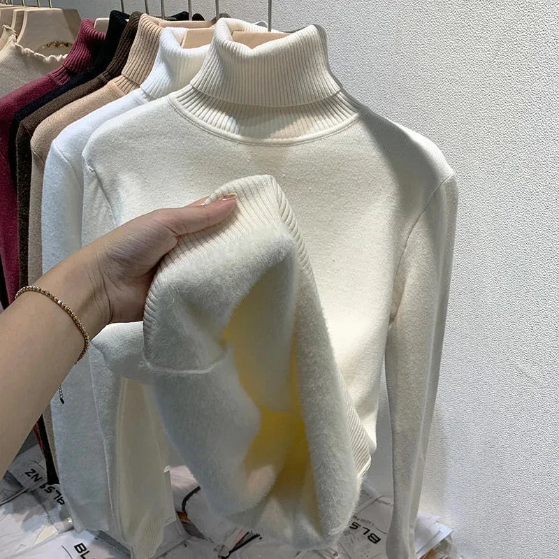 Pull à col roulé | Tricot fin | Classique & élégant