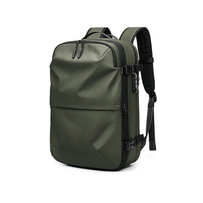 Mochila antirrobo de 60 l con compresión al vacío