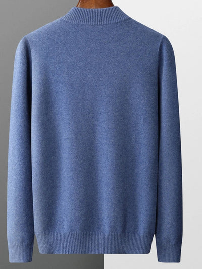 Morris | Suéter de cachemira con cremallera para hombre