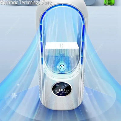 Purificador de aire CoolMist 3 en 1 sin rotor: silencioso, con UV e ionizador