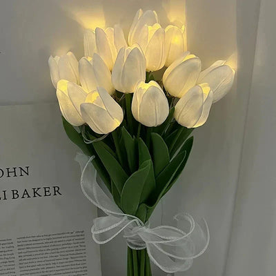 TulipGlow - Veilleuse portable à LED tulipe