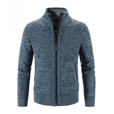 Enrich - Chaqueta de punto de polar de algodón
