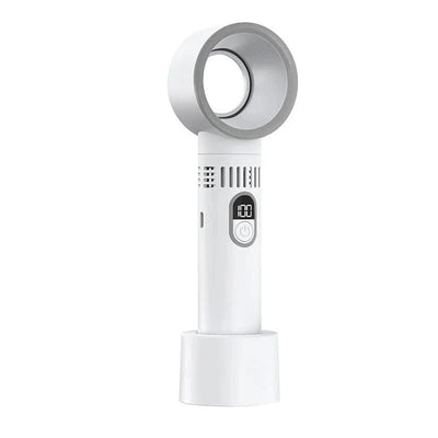 Ventilador de mano inalámbrico - Ventilador USB sin aspas, portátil y súper silencioso