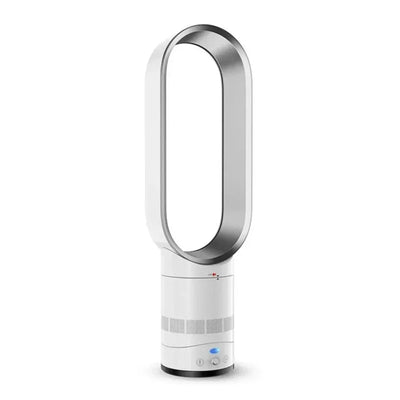 Ventilador sin hojas de 16 pulgadas con control remoto: silencioso, seguro y elegante para cualquier hogar.