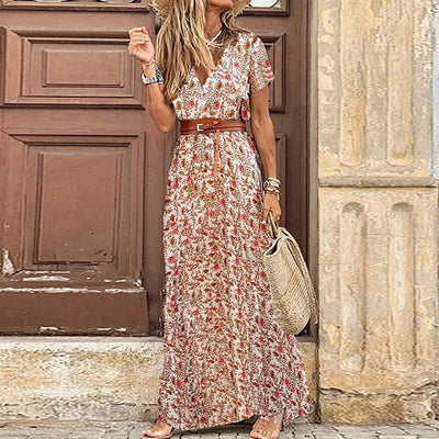 Vestido largo bohemio Carol para mujer
