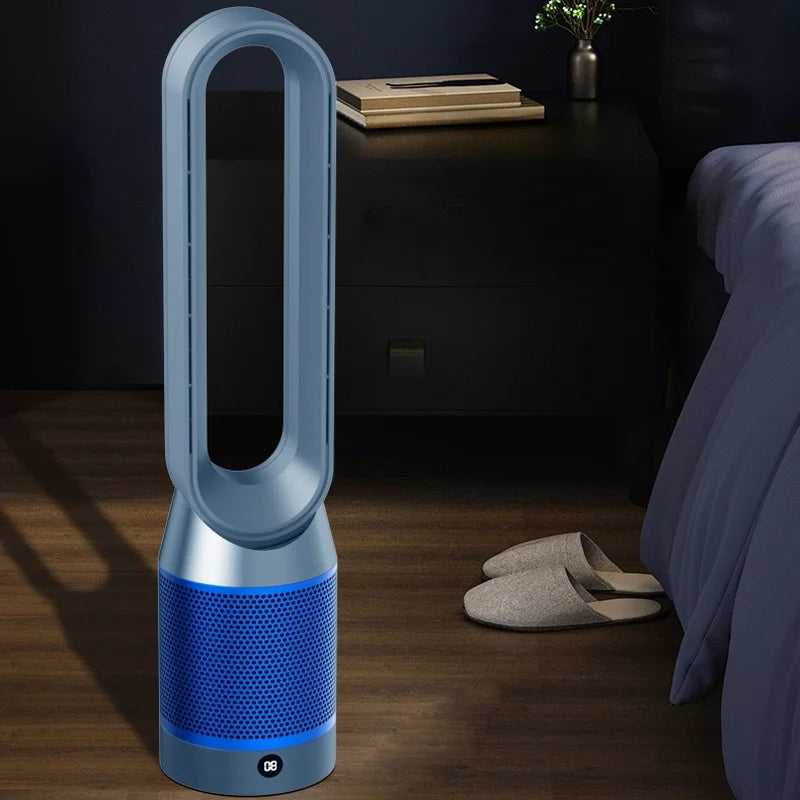 AirPure V9000 | 4 en 1: Calefactor, enfriador de aire, purificador de aire UV e ionizador con control remoto