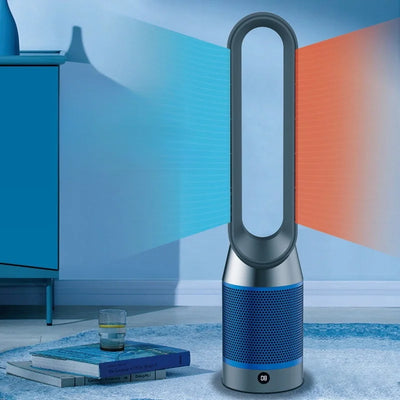 AirPure V9000 | 4 en 1: Calefactor, enfriador de aire, purificador de aire UV e ionizador con control remoto