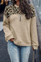 Sariah - Suéteres con estampado de leopardo para mujer 