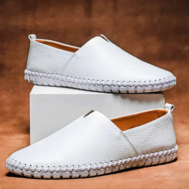 Matt - Loafers élégants pour hommes en cuir véritable