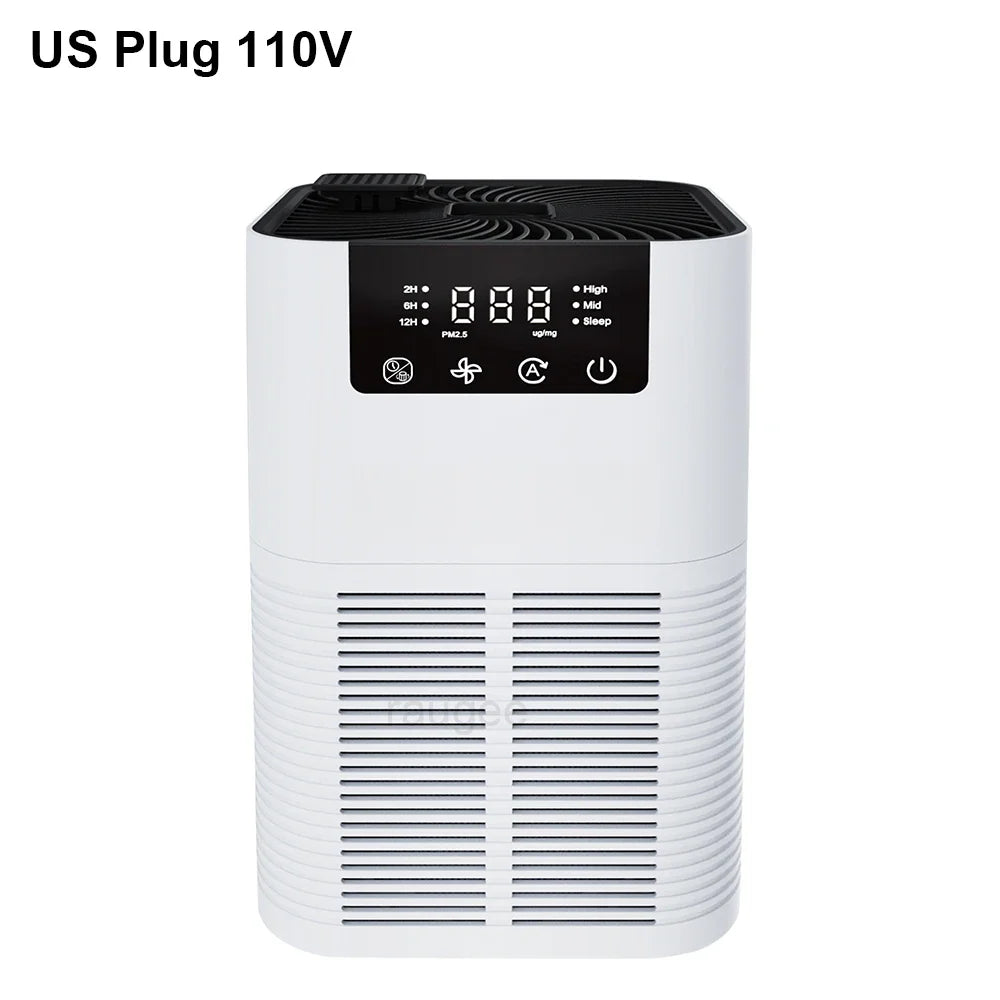 Purificateur d'air avec filtre HEPA et aromathérapie - Purification silencieuse de l'air ambiant pour la maison et la chambre à coucher