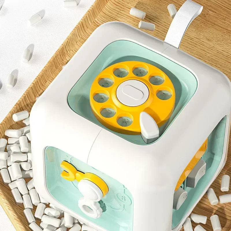 Cubo educativo Montessori 6 en 1 para niños