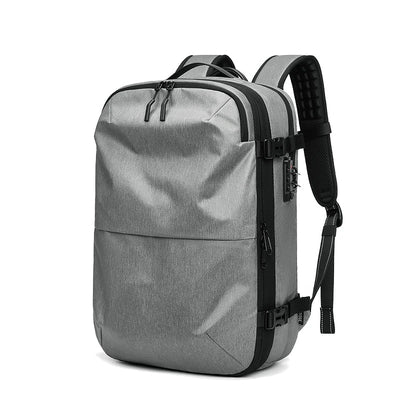 Mochila antirrobo de 60 l con compresión al vacío