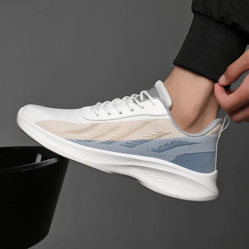 Zapatillas de running transpirables de alta calidad para hombre.