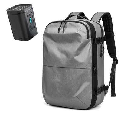 Mochila antirrobo de 60 l con compresión al vacío