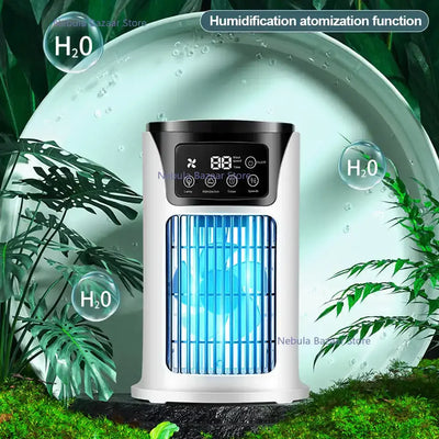 AirPure Mini - Enfriador de aire 3 en 1 con purificación y humidificación