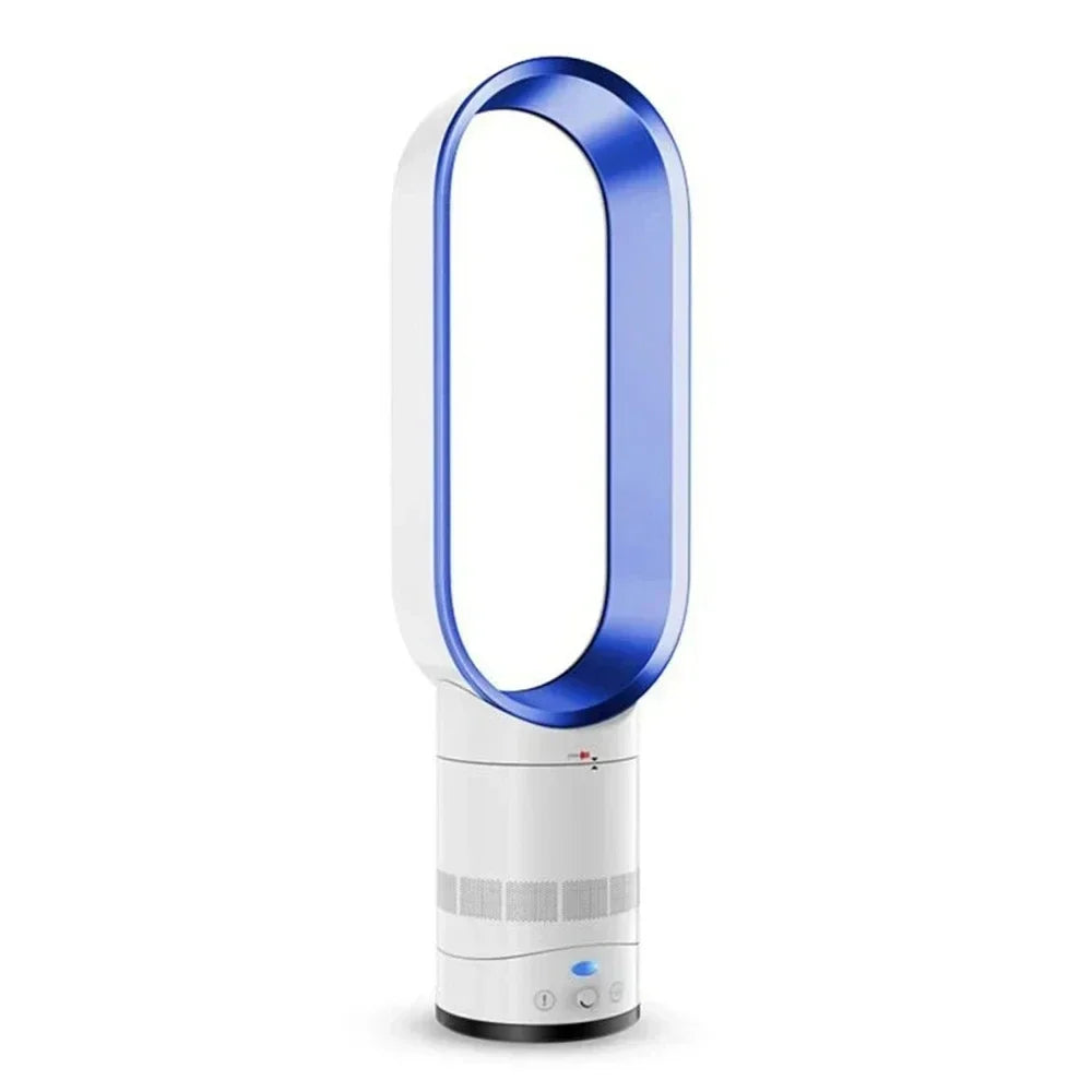 Ventilador sin hojas de 16 pulgadas con control remoto: silencioso, seguro y elegante para cualquier hogar.
