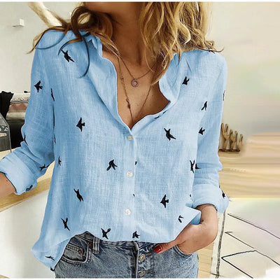 Blusa de manga larga Nele